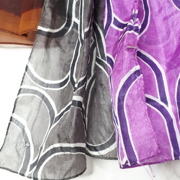 Chiffon Scarf Bundle - Picture 5 of 7